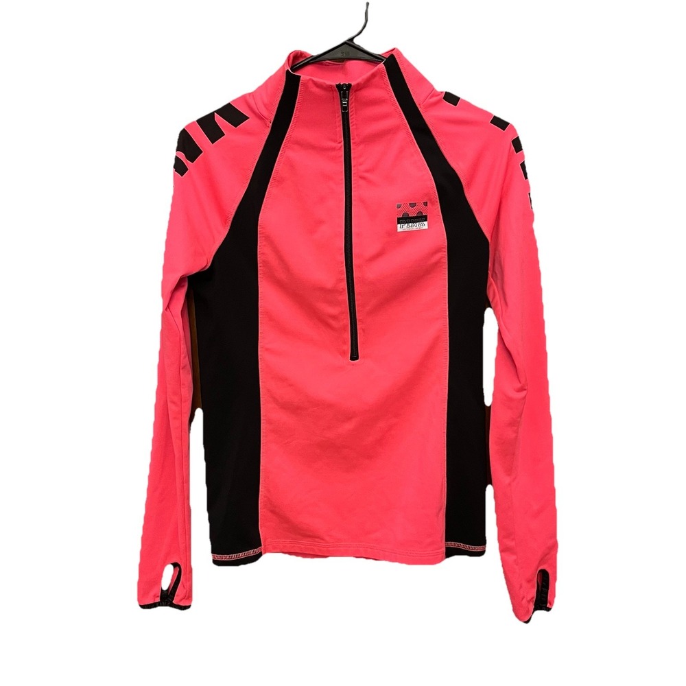PINK by Victorias Victoria's Secret Ultimate 1/4 Zip Pullover Spandex Size XS